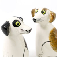 Hannah Turner 貯金箱 Money box Dog 犬 BROWN 423996 1個（直送品）