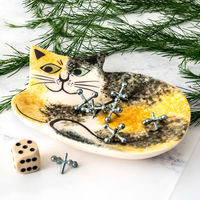 Hannah Turner トレイ Trinket Dish 動物 TORTOISESHELL 424014 1個（直送品）