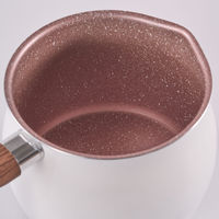 ユニカ マルチポット 15cm IH対応 ピンクマーブル マルチポットパン 486091 1個（直送品）