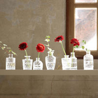 SOW 花瓶 プチフラワーベース クリア サンク 490942 1個（直送品）