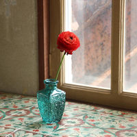 SOW 花瓶 プチフラワーベース グリーン シス 490945 1個（直送品）