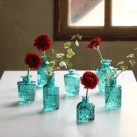 SOW 花瓶 プチフラワーベース グリーン キャトル 490951 1個（直送品）