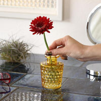 SOW 花瓶 プチフラワーベース アンバー キャトル 490958 1個（直送品）