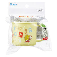 スケーター コップ 食洗機対応プラコップ ジョージ アルファベット 493399 1個（直送品）