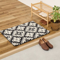 萩原敷物 玄関マット 室内 ダッタ シェニールマット 60×90 厚手 493694 1個（直送品）
