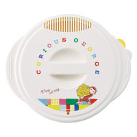 スケーター 即席ラーメンメーカー おさるのジョージ ブロック ひとまねこざる 電子レンジ調理器 493944 1個（直送品）