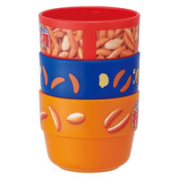 スケーター コップ 220ml スタッキングコップ 3個セット 亀田の柿の種 494166 1個（直送品）