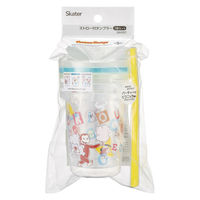 スケーター タンブラー ストロー付タンブラー 3個セット ジョージ アルファベット 494235 1個（直送品）