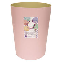 小久保工業所 ゴミ箱 7L マカロンダストボックス 丸型 パステルカラー ピンク 494366 1個（直送品）