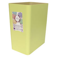 小久保工業所 ゴミ箱 7L マカロンダストボックス 角型 パステルカラー イエロー 494372 1個（直送品）