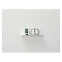 ハイロジック スチールシェルフ L字 300x100mm ホワイト 59053 1個（直送品）