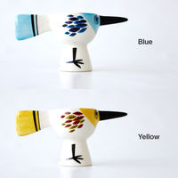 Hannah Turner エッグカップ Egg cups Birdy 小鳥 YELLOW 424009 1個（直送品）