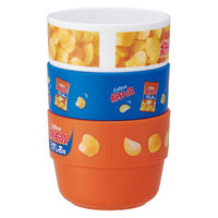 スケーター コップ 220ml スタッキングコップ 3個セット ポテチうすしお味 494163 1個（直送品）