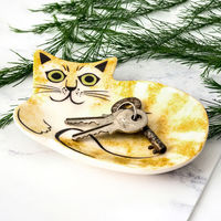 Hannah Turner トレイ Trinket Dish 動物 GINGER 424011 1個（直送品）