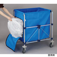 山崎産業株式会社 コンドル リサイクルカートY-2ECO袋MT ファスナー付 小 CA946-002X-MB 1枚（直送品）