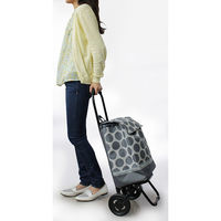 ウノフク ショッピングカート CHARMISS 被せタイプ 28L 大容量 グレー 385591 1個（直送品）
