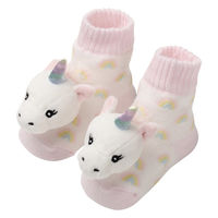 ディーゴ 靴下 ベビー プレゼントラトルソックス ラトル 9cm 日本製 出産祝い ユニコーン 432969 1個（直送品）