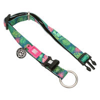 ルークラン 首輪 小型犬 S マックス&モーリー 迷子札 犬 トロピカル 437574 1個（直送品）