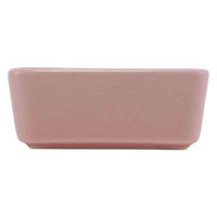 ルークラン フードボウル ループ ディッシュ ピッコロ 陶器 犬 猫 ペット ライトピンク 447685 1個（直送品）