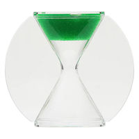 ルークラン 逆砂時計 観賞用 アプリクス ゴーアップ ディスク グリーン 449301 1個（直送品）