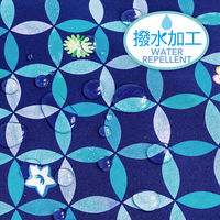 美研繊維 エコバッグ 撥水エコバッグ マチ付き ネイビー 458808 1個（直送品）