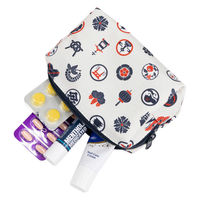 美研繊維 ポーチ オーガニックコットン 100% Sサイズ 和柄 祭 461402 1個（直送品）