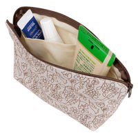 美研繊維 ポーチ オーガニックコットン 100% Mサイズ 和柄 スケッチ 461406 1個（直送品）