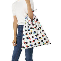 美研繊維 エコバッグ あずまトート ドット 綾 水玉 461483 1個（直送品）