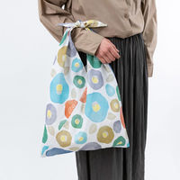 美研繊維 エコバッグ あずまトート 花柄 椿きなり 461492 1個（直送品）