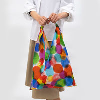 美研繊維 エコバッグ あずまトート 花柄 椿と丸 461498 1個（直送品）