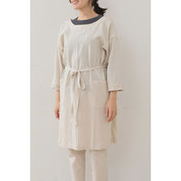 デュプリュス エプロン atelier Nuuit カッポウギ 七分袖 キナリ 464635 1個（直送品）