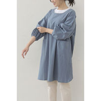 デュプリュス エプロン atelier Nuuit カッポウギ バッククロス サックス 464637 1個（直送品）