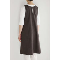 デュプリュス エプロン atelier Nuuit ホームウエアエプロン Aライン チャコール 464646 1個（直送品）