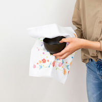 美研繊維 タオル ガーゼ 手ぬぐい 35×90cm 綿100% 野花 464956 1個（直送品）