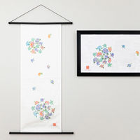 美研繊維 タオル ガーゼ 手ぬぐい 35×90cm 綿100% アジサイ 464961 1個（直送品）