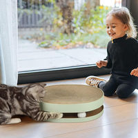 Petner 爪とぎ 無限大ボウル 猫 段ボール 479871 1個（直送品）