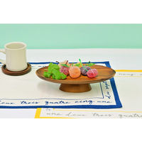 スワンソン商事 プレート アカシア オーバルスタンド 484311 1個（直送品）