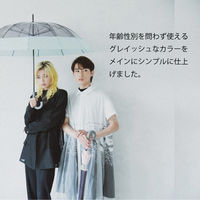 小川 長傘 -0& ゼロアンド 12本骨 クリア アンブレラ 雨傘 60cm ミント 486384 1個（直送品）