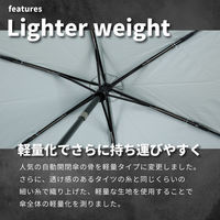 小川 折りたたみ傘 innovator 晴雨兼用 自動開閉 55cm ペールライトイエロー 486458 1個（直送品）