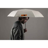 小川 折りたたみ傘 晴雨兼用 エクスピディショナリィ パラソル MA1 手開き式 55cm ホワイト 487443 1個（直送品）