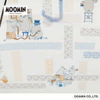 小川 長傘 雨傘 ムーミン クリア アンブレラ 59cm 手開き式 アート 489450 1個（直送品）