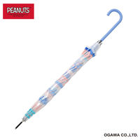 小川 長傘 雨傘 ピーナッツ クリアアンブレラ スヌーピー 59cm A 489456 1個（直送品）