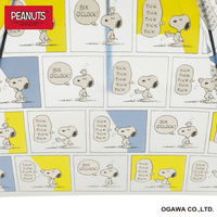 小川 長傘 雨傘 ピーナッツ クリアアンブレラ スヌーピー 59cm B 489457 1個（直送品）