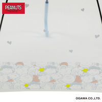 小川 長傘 雨傘 ピーナッツ クリアアンブレラ スヌーピー 59cm C 489458 1個（直送品）