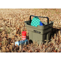 和泉化成 FREEAP バケツチェア カーキ 4582451310380 1個（直送品）