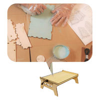 香取製作所 アウトドア ソロテーブル キット スマホスタンド 鍋敷き付き 401850 1個（直送品）