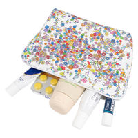 美研繊維 ポーチ オーガニックコットン 100% Mサイズ 和柄 彩花 461407 1個（直送品）