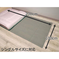 富士パックス 除湿&防ダニ敷きシート110番グレー FP-420 1個（直送品）