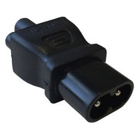 カシムラ 電源ケーブル 3ピン変換プラグ付き NTI-108 1個（直送品）