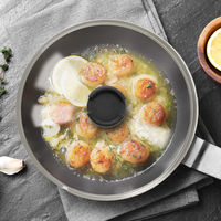 ランテル・メディエール every U. 強化ガラス蓋(蒸気穴付き) 20cm LN-2457_lid 1個（直送品）